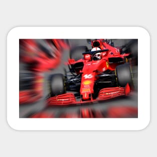 Charles Leclerc - Monaco Sticker